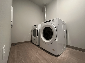 Washer/dryer in most homes